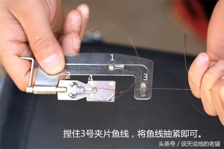 鱼钩最牢固的绑钩方法视频,钓鱼教程简单方便的绑鱼钩方法