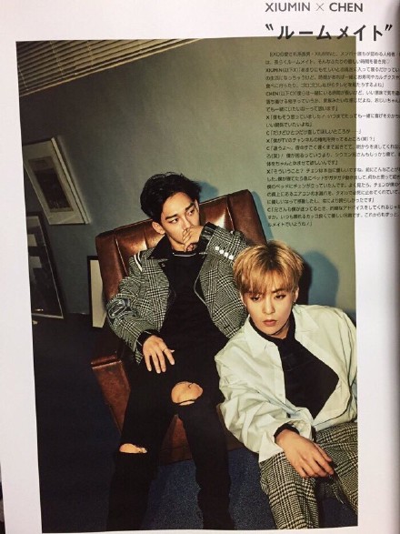 EXO的包子和倩倩CP：Chen和Xiumin的有爱日常