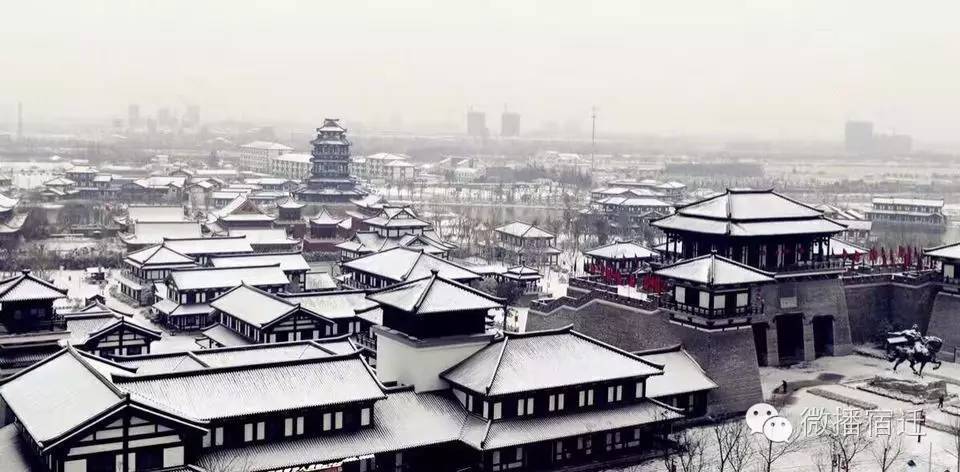 雪中宿迁,素颜都美到窒息!