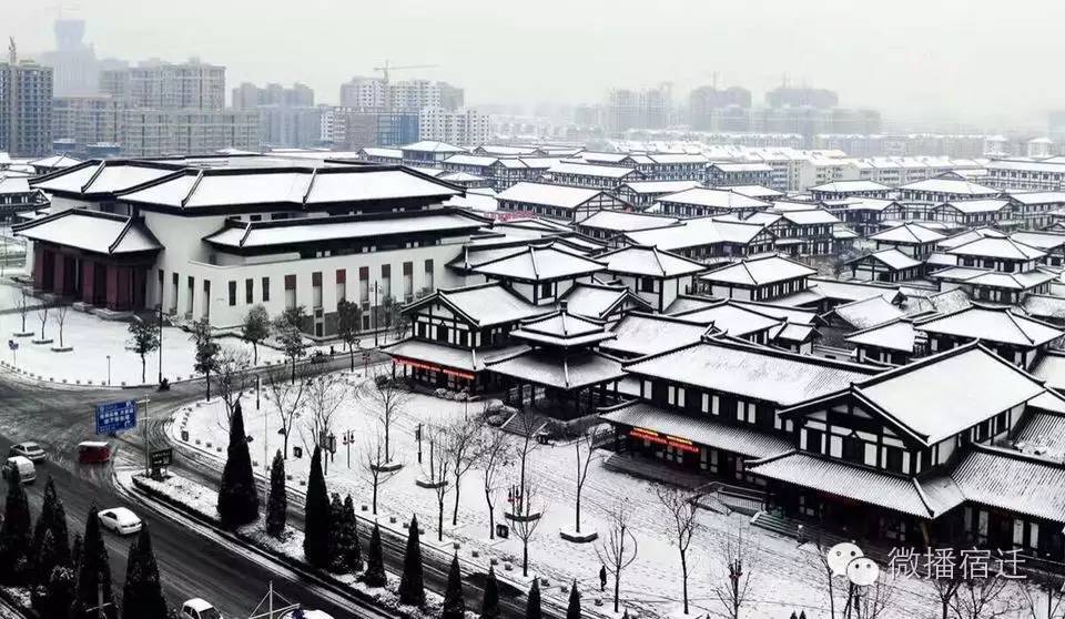 雪中宿迁,素颜都美到窒息!