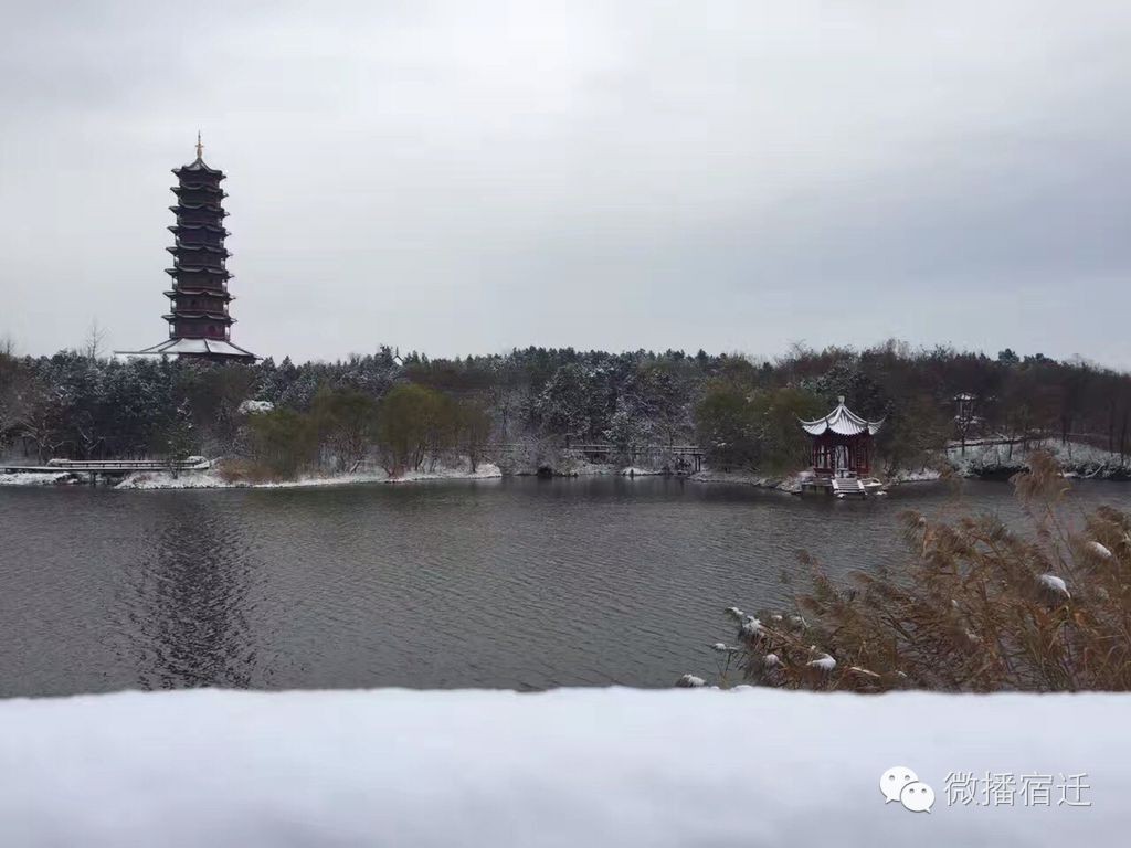 雪中宿迁,素颜都美到窒息!