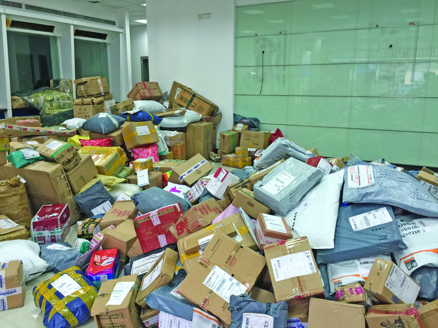 莫慌!上万个包裹最迟明天妥投