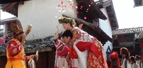 四川纳西族结婚习俗,丽江纳西族结婚打跳大全