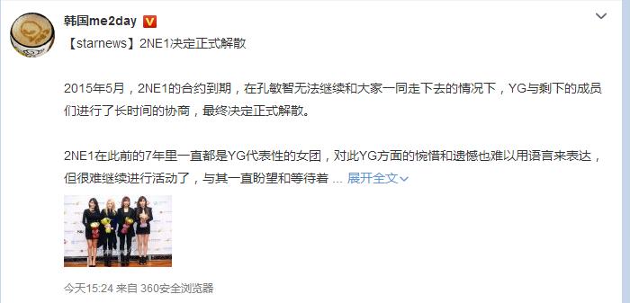 2ne1解散后唱歌,2ne1解散成员现状