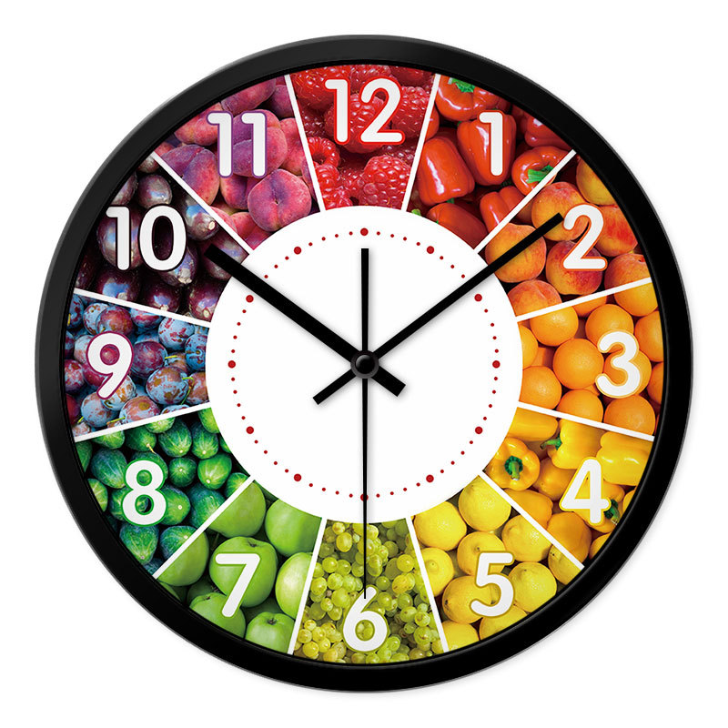 客厅钟表挂钟网红创意轻奢风,客厅创意挂钟