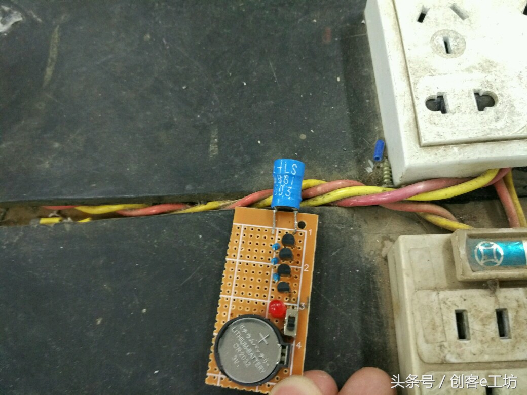 非接触感应电笔简单版,diy非接触式感应电笔