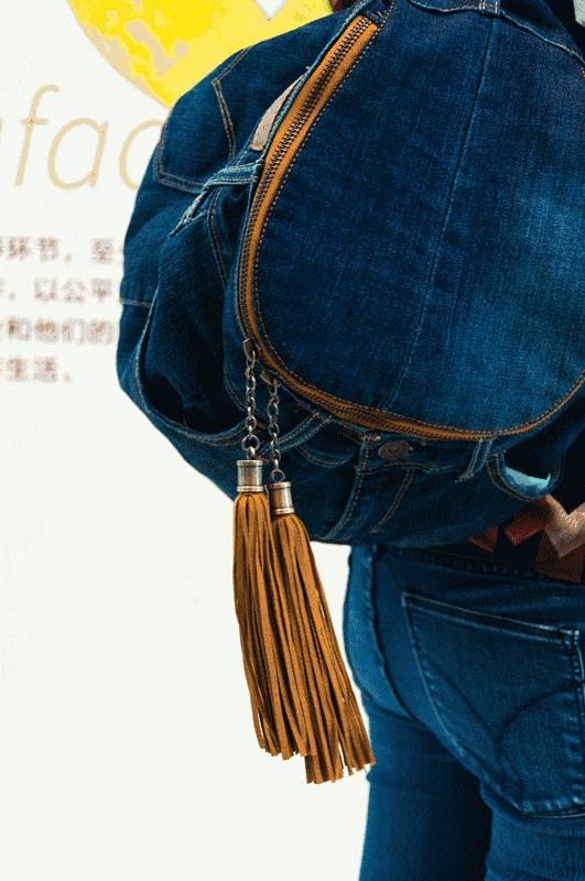 宾大女神将旧衣服“打包”送上了时尚周,居然得到名模一致追捧!