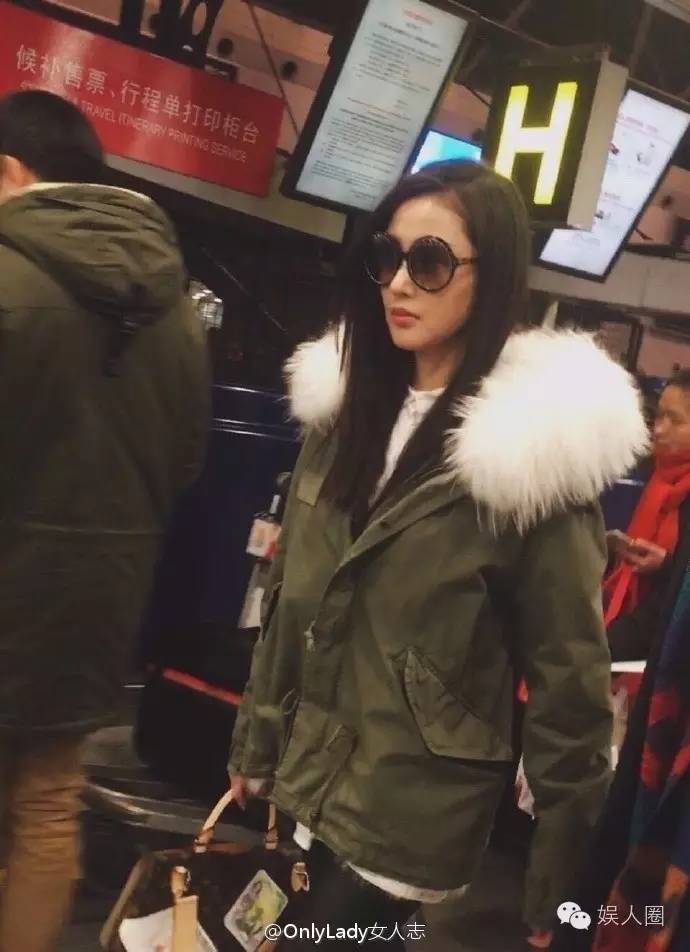 佟丽娅穿搭风格大衣,佟丽娅同款焦糖色大衣