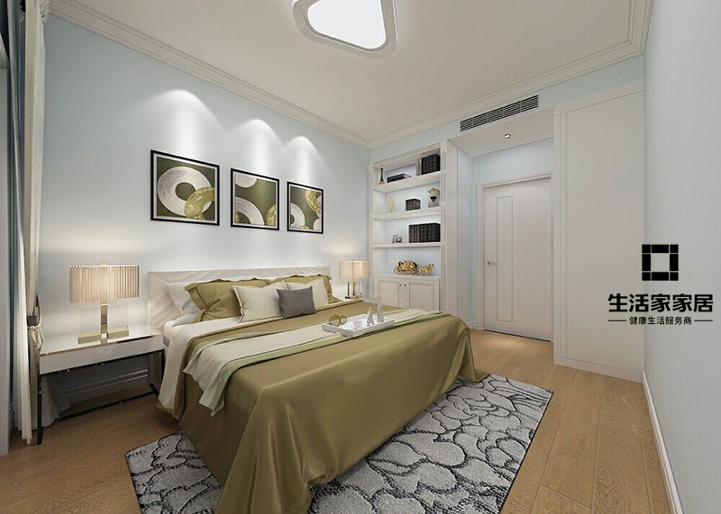 济南口碑好的小户型装修效果图,济南现代简约装修设计效果图