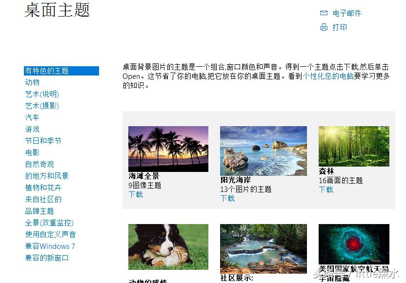 windows7主题怎么更换,windows7电脑主题