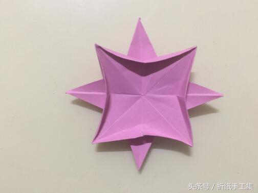 圣诞装饰折纸大全,圣诞树顶上的星星折纸