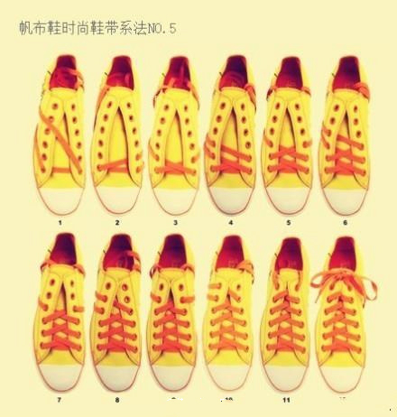 最实用的鞋带系法,三种简单方便又好看的鞋带系法