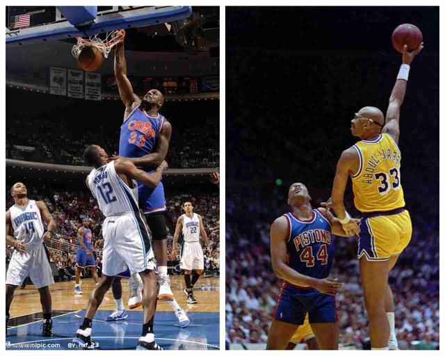 说实话，之所以大家都认可奥尼尔，但就像看拳击一样