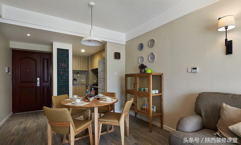 2室2厅一卫一厨极简装修,简美二室一厅一卫