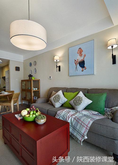 2室2厅一卫一厨极简装修,简美二室一厅一卫