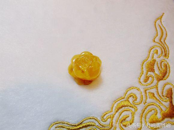 蜜蜡鲜花,琥珀蜜蜡花