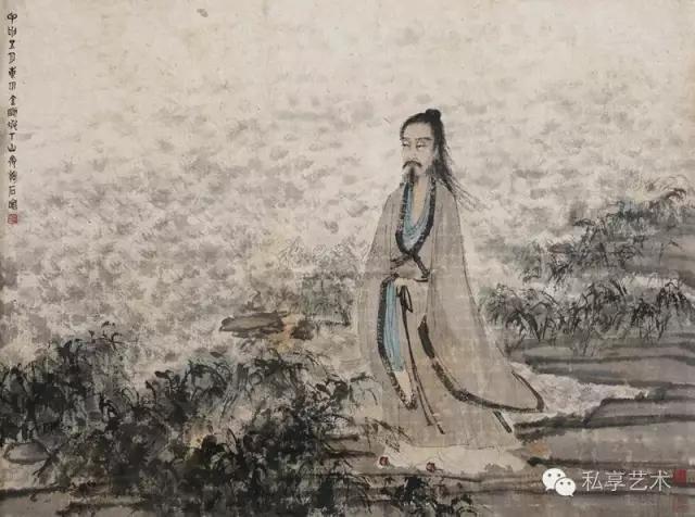 傅抱石与中国画教学,傅抱石泼墨山水画法