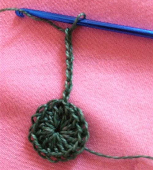 钩海星花样教程,海星毛线编织图解