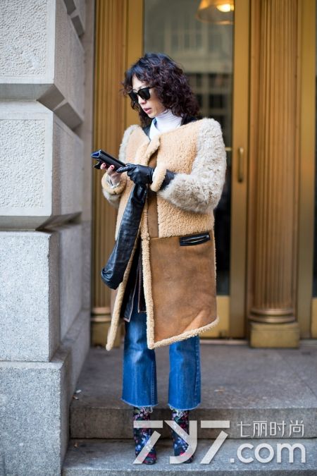 驼色皮草的搭配,驼色七分袖皮草要搭配什么