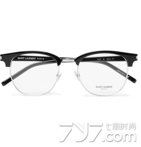 女生眼镜框搭配风格,灰白渐变眼镜框适合什么风格