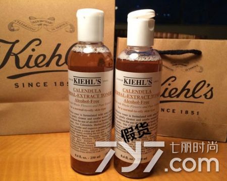 科颜氏金盏花水真假鉴别500ml,科颜氏金盏花水怎么查正品伪品