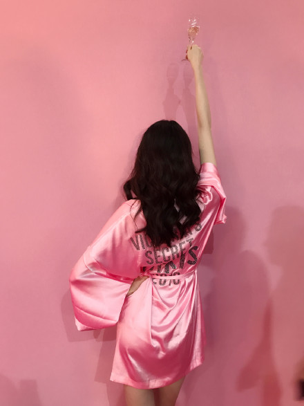 维多利亚的秘密何穗刘雯,维密超模刘雯何穗照片