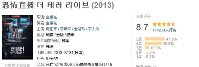 豆瓣高分韩国犯罪电影,十二部韩国灾难片精彩片段