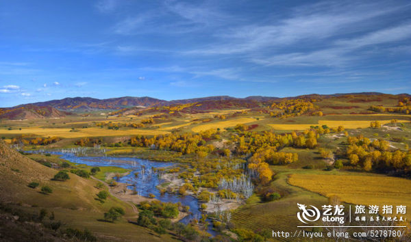 金秋坝上旅游摄影全攻略,坝上透风沟风景图片