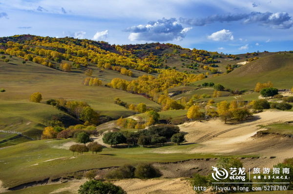 金秋坝上旅游摄影全攻略,坝上透风沟风景图片