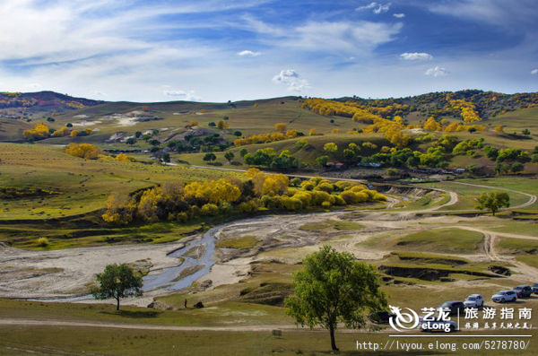 金秋坝上旅游摄影全攻略,坝上透风沟风景图片