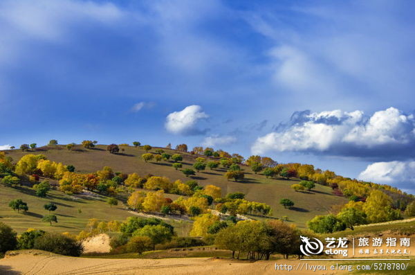 金秋坝上旅游摄影全攻略,坝上透风沟风景图片