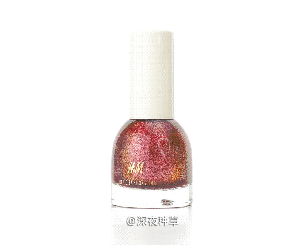 HM指甲油试色|比起丑炸天的衣服,它家指甲油美到惊人