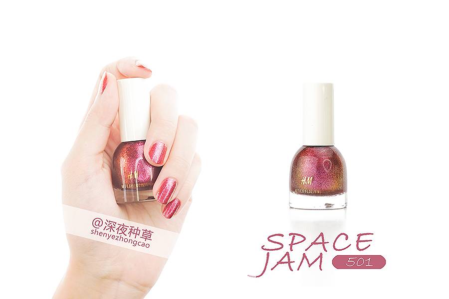 HM指甲油试色|比起丑炸天的衣服,它家指甲油美到惊人