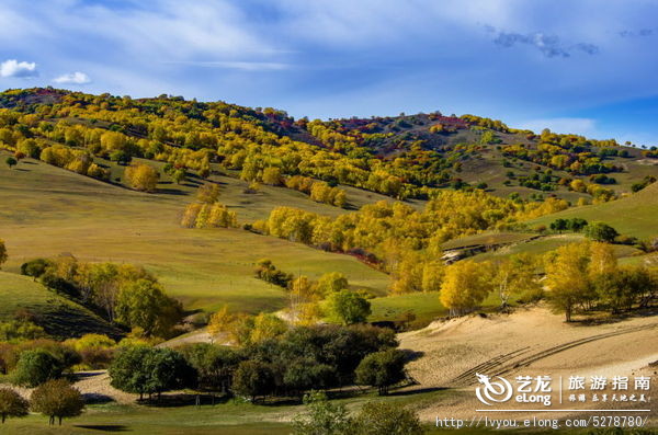 金秋坝上旅游摄影全攻略,坝上透风沟风景图片