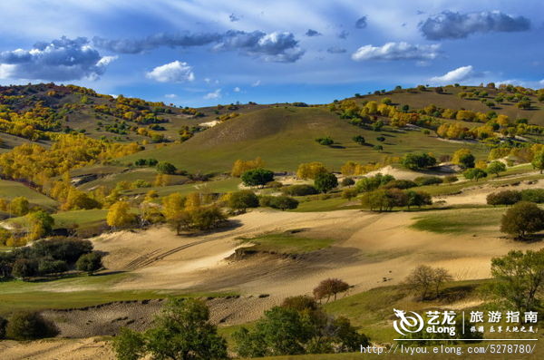 金秋坝上旅游摄影全攻略,坝上透风沟风景图片