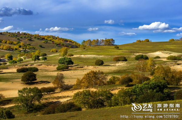 金秋坝上旅游摄影全攻略,坝上透风沟风景图片