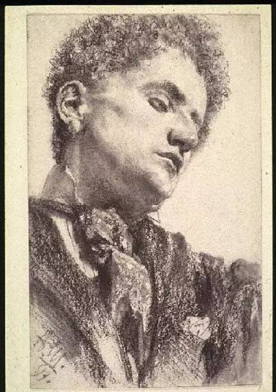 阿尔道夫门采尔素描作品赏析,阿尔道夫门采尔简介