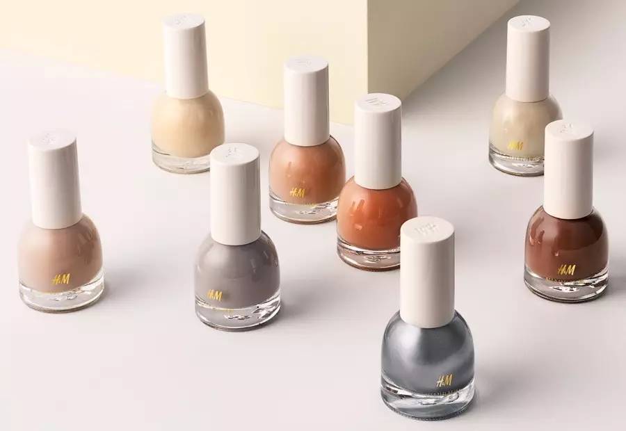 HM指甲油试色|比起丑炸天的衣服,它家指甲油美到惊人