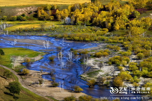 金秋坝上旅游摄影全攻略,坝上透风沟风景图片