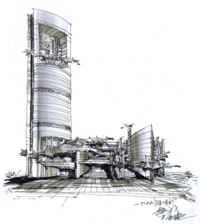 顶级建筑设计师的手绘,建筑设计师手绘教程