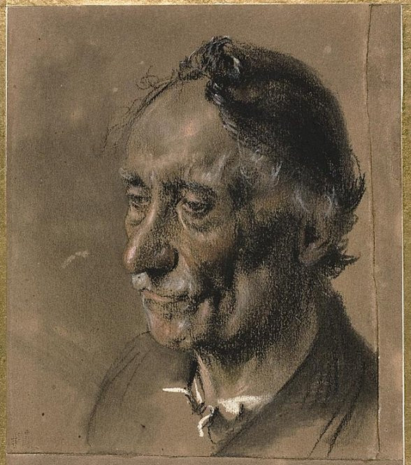 阿尔道夫门采尔素描作品赏析,阿尔道夫门采尔简介