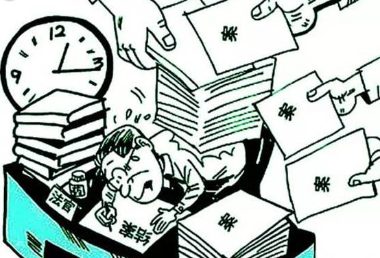 女法官带病女办案，数据告诉你法官有多累