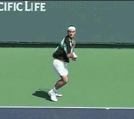 网球击球拨浪鼓原理,网球抛球手法视频教学