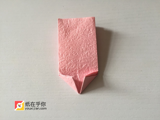 纸在乎你手工折纸大全：领结折纸视频图解