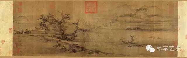 傅抱石与中国画教学,傅抱石泼墨山水画法