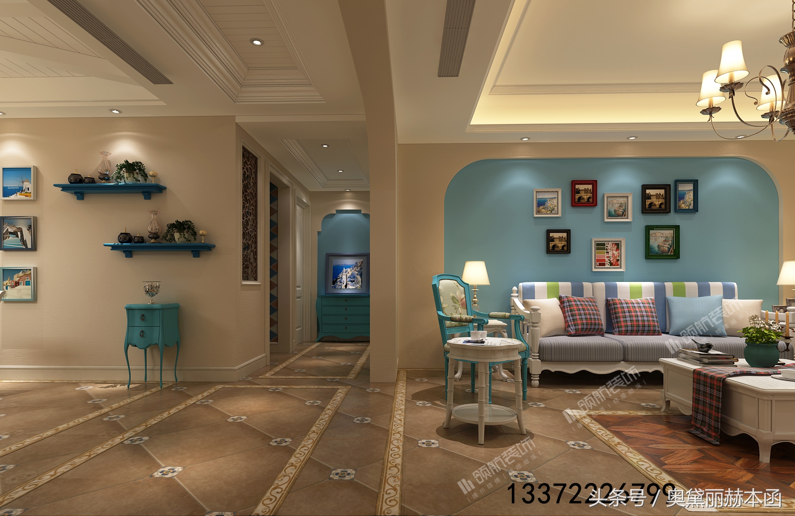 我家是风尚米兰173平的,找装修公司装,全包花了16万