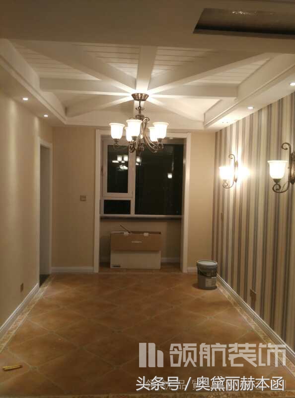 我家是风尚米兰173平的,找装修公司装,全包花了16万