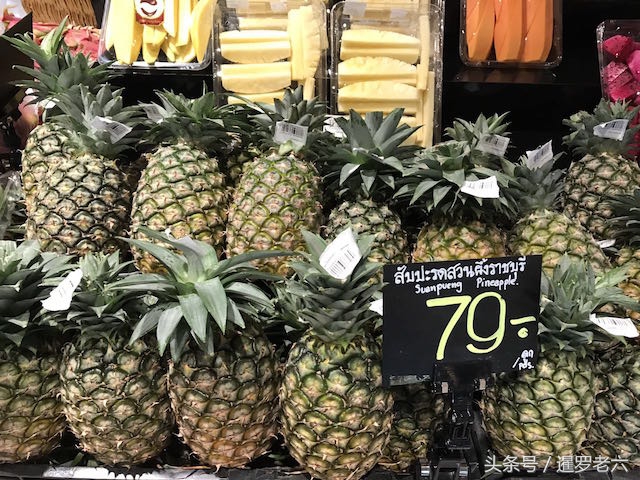 泰国进口超市里的那些水果，看着真新鲜，真漂亮，价格也不便宜！