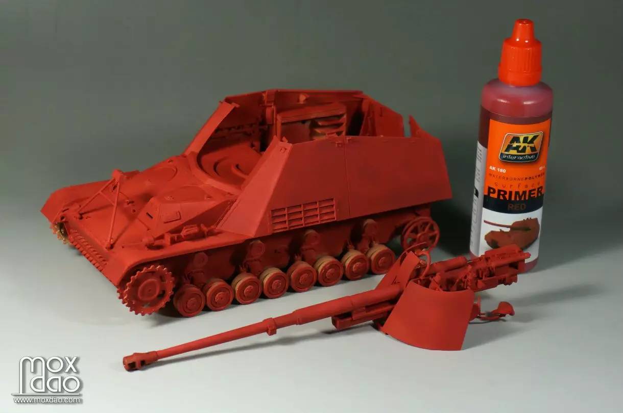 田宫汽车模型必须喷漆吗,田宫坦克模型入门