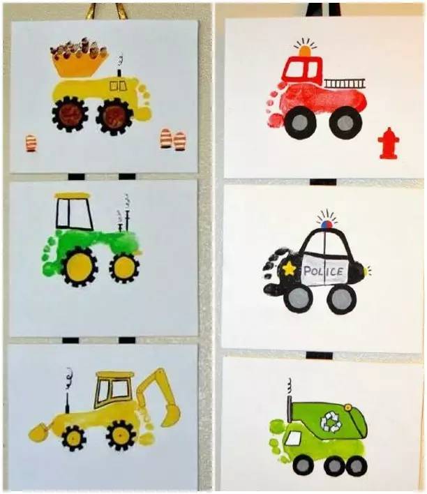 幼儿动物涂鸦画,儿童手工贴纸画动物